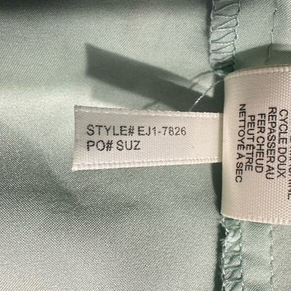 Eliza J Floral Wrap Front Sleeveless Midi Dress Women's 8 Mint Green Floral NWT - Picture 9 of 12